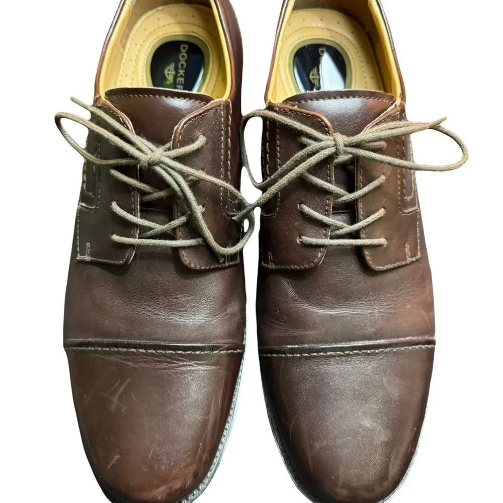 Men’s Docker Dress Shoes Brown 10M‎